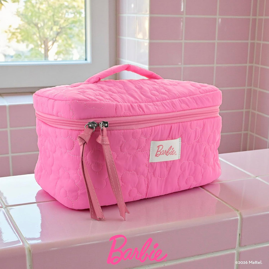 Barbie - Frisiertisch Grossformat Ultra Praktisch - Rosa - Offizielles Mattel-Produkt