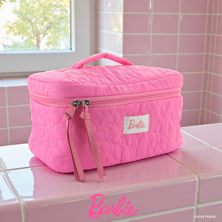 Barbie - Frisiertisch Grossformat Ultra Praktisch - Rosa - Offizielles Mattel-Produkt