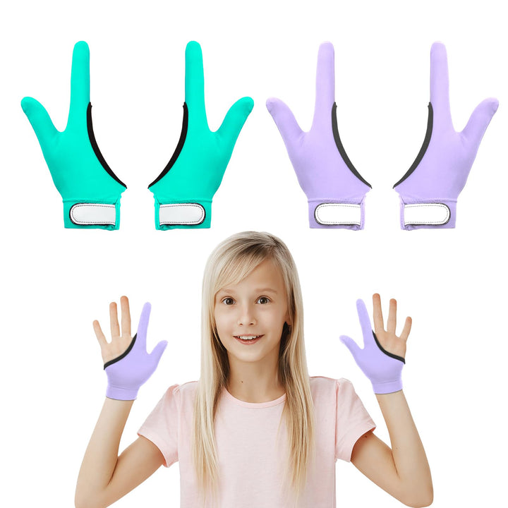 4 Stück Daumenlutschen Abgewöhnen Daumenlutschen Stop Kinder Daumen Saugen Guard Handschuhe Kaukompr