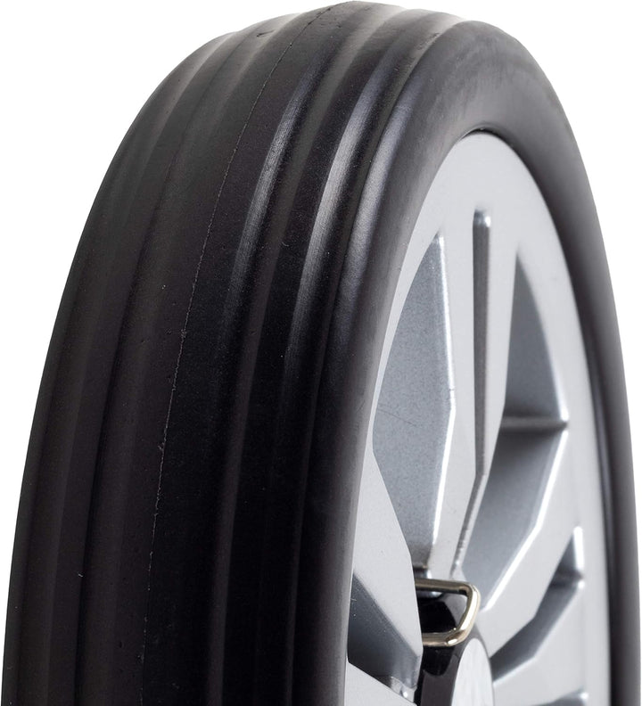 Andersen Ersatzrad-Set für Alu Star Einkauftrolley, Ø 200 mm, Silber