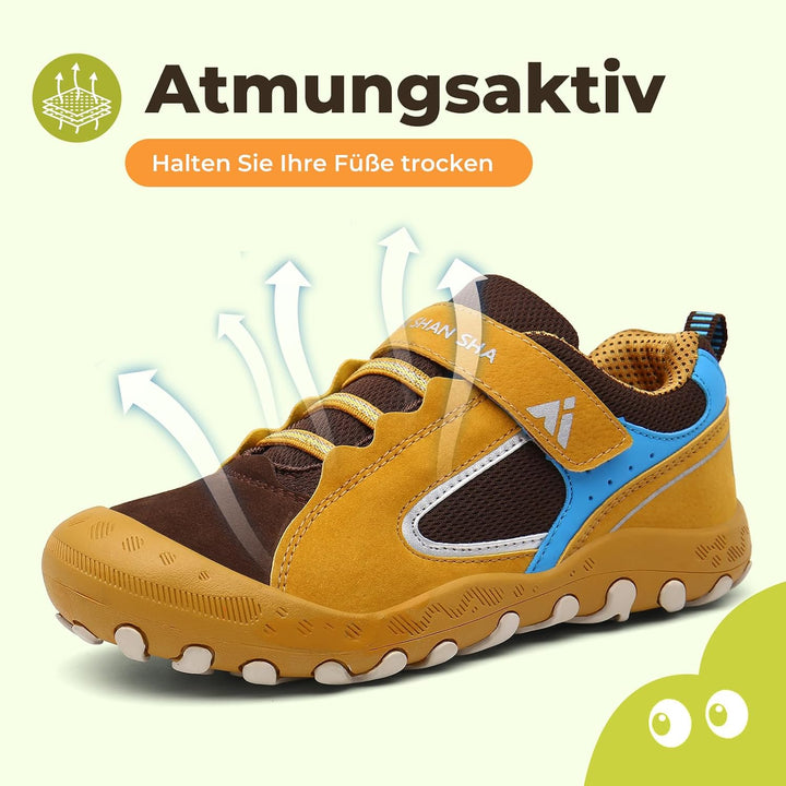 Mishansha Unisex-Kinder Turnschuhe Trekkingschuhe Mädchen Wanderschuhe Outdoor Sportschuhe 24-38 36