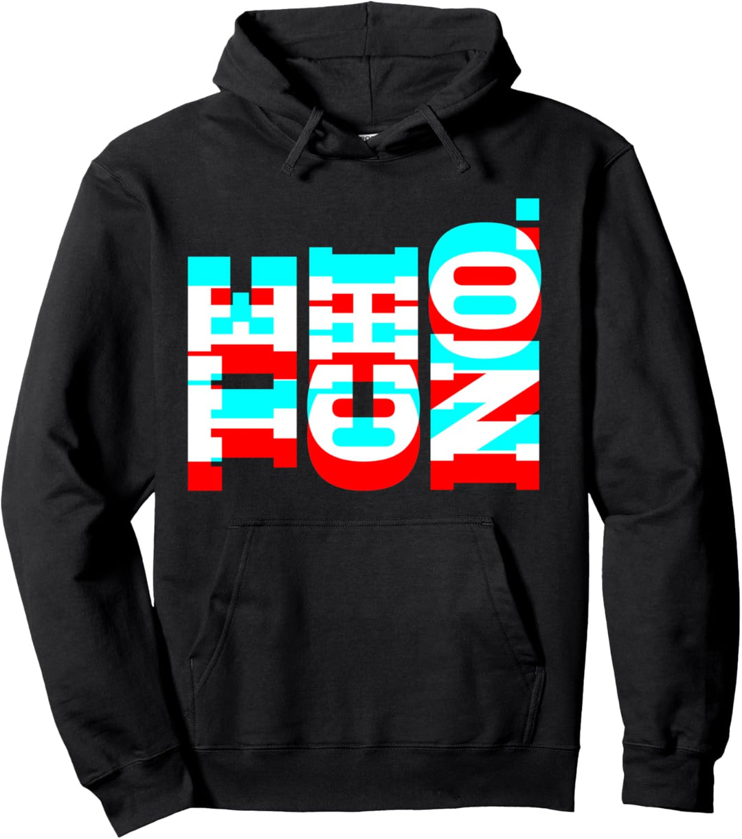 Techno Trance Deep House Goa Electro Psytrance Psychedelic Pullover Hoodie