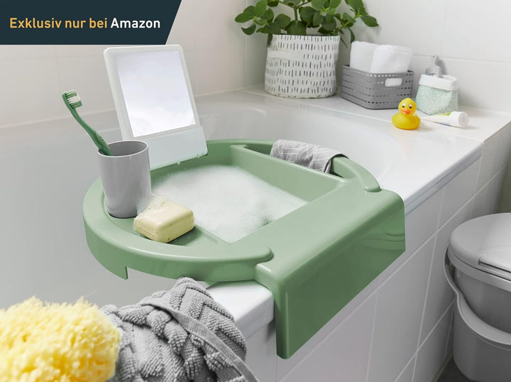 Rotho Babydesign Kiddy Wash Exclusiv, shale green/white/stone grey grün, grün