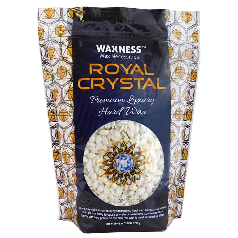 Waxness Polymer Blend Luxus-Hartwachsperlen Kristall/Premium Luxury Polymer Blend Hard Wax Beads Cry