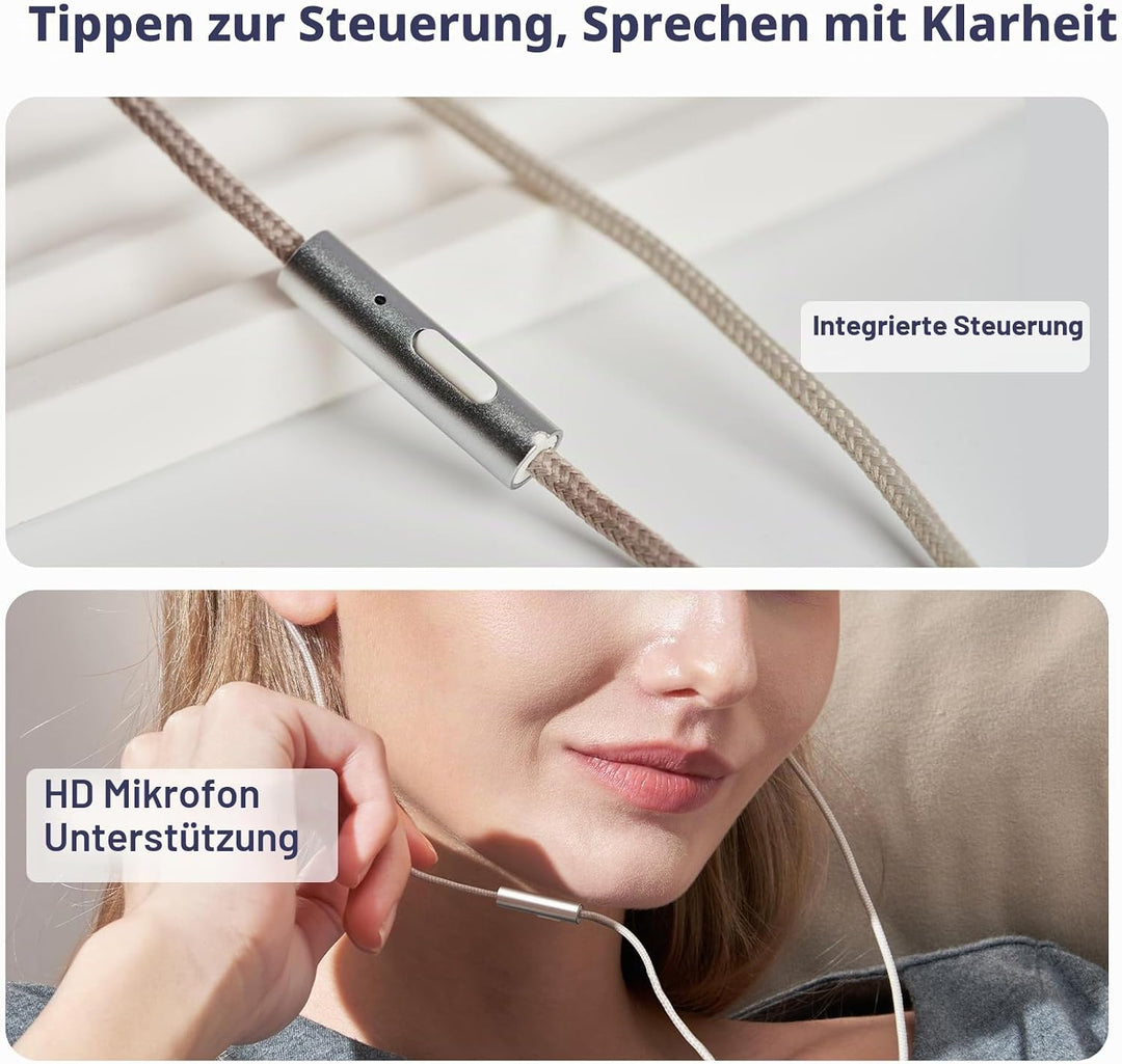 Hidizs ST2 Pro USB-C-Kopfhörer, kabelgebunden, Dual-Magnetschaltung, 10 mm Dynamik-Treiber, In-Ear-M