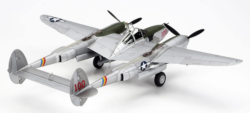 Tamiya 61123 1:48 US P-38 J Lightning - Modellbau, Plastik Bausatz, Hobby, Basteln, Kleben, Modellba