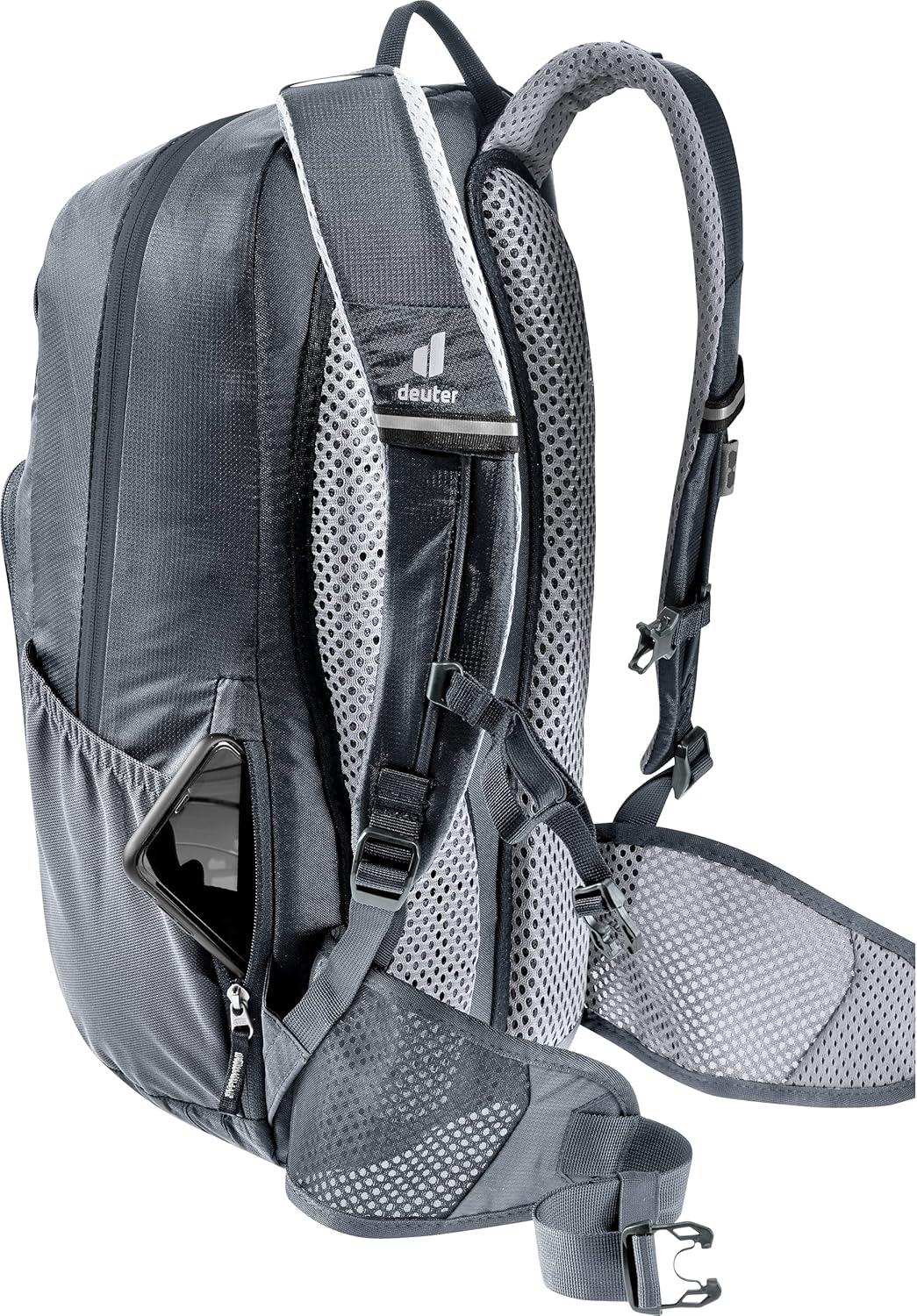 deuter Herren Bike I 20 Fahrradrucksack (1er Pack) 20 Lang Black-black, 20 Lang Black-black