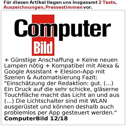 Luminea Home Control Touch Lichtschalter: 2er-Set Touch-Doppel-Lichttaster, komp. zu Alexa & Google