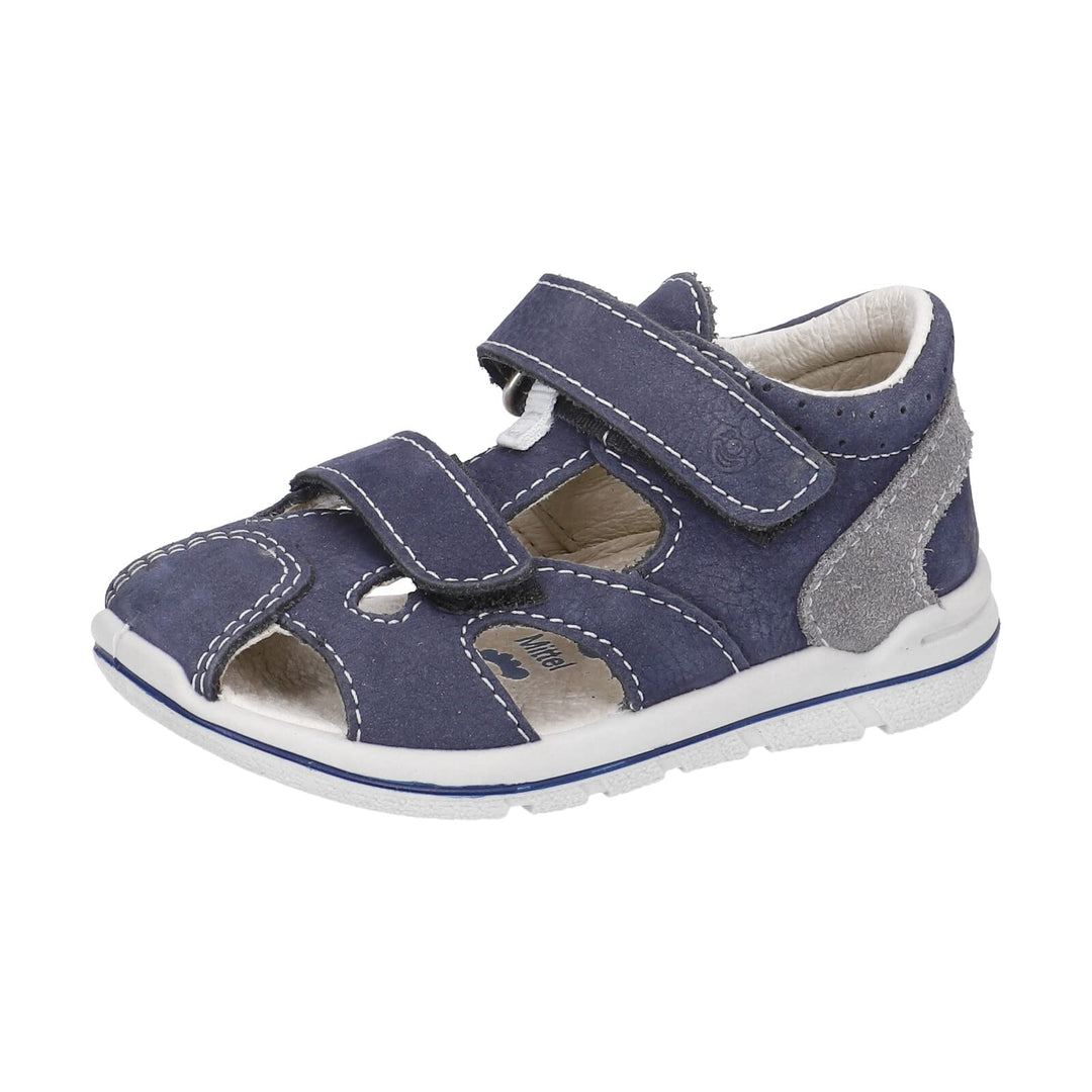 PEPINO Ricosta Mädchen und Jungen Kletthalbschuhe KASPI,Halbschuhe,WMS:Mittel 24 EU Blau 170, 24 EU
