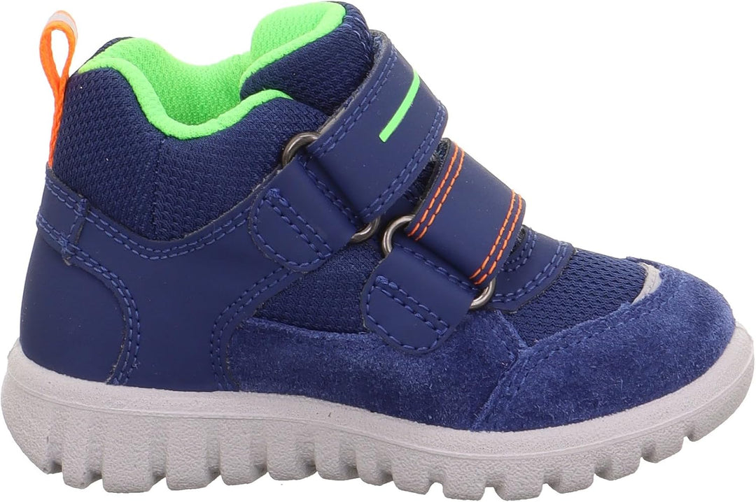 Superfit Jungen Sport7 Mini Leicht Gefütterte Gore-tex Sneaker 21 EU Blau Hellgrün 8030, 21 EU Blau