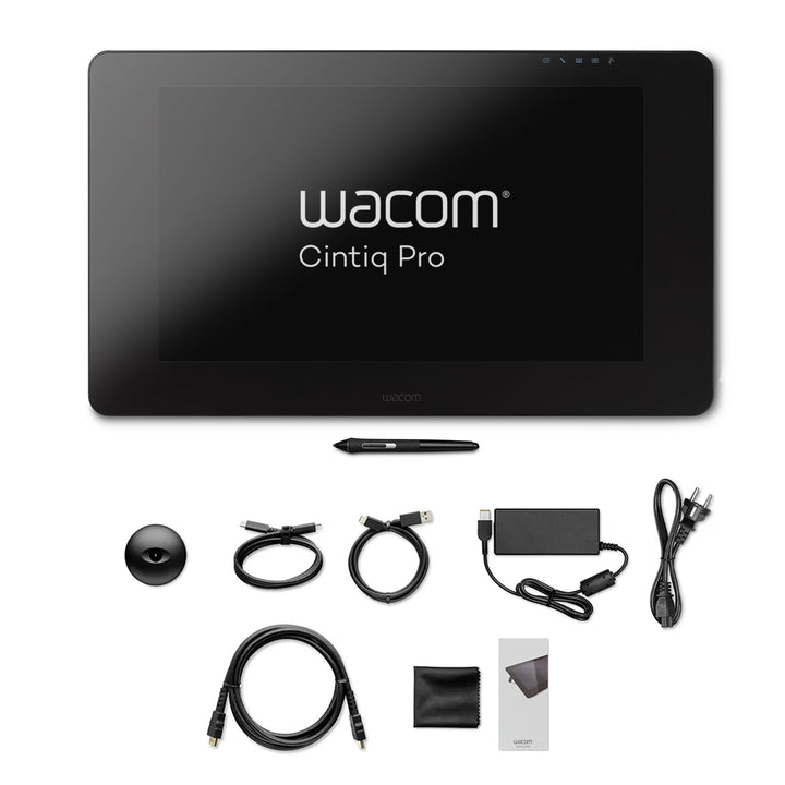 Wacom K100995 Cintiq Pro 24 Touch Tablet (24 Zoll Grafik-Touch-Display mit 4K Auflösung &amp; integriert
