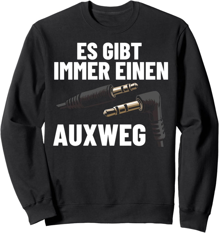Tontechnik Aufnahme Lautstärke Mischpult Tontechniker Sweatshirt