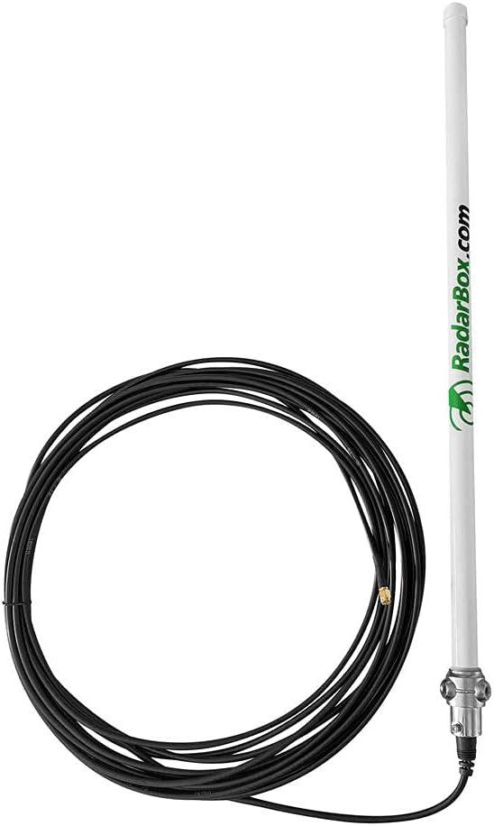 AirNav Radar ADS-B 1090 MHz, UAT 978 MHz and VHF Airband Outdoor Antenna with SMA Connector