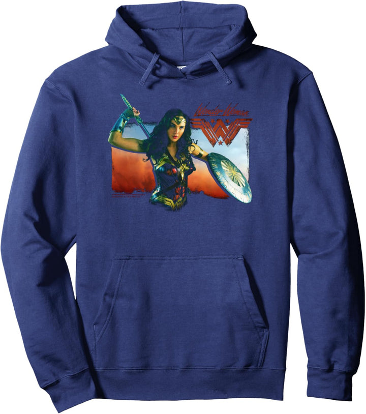 Wonder Woman Movie Warrior Woman Pullover Hoodie