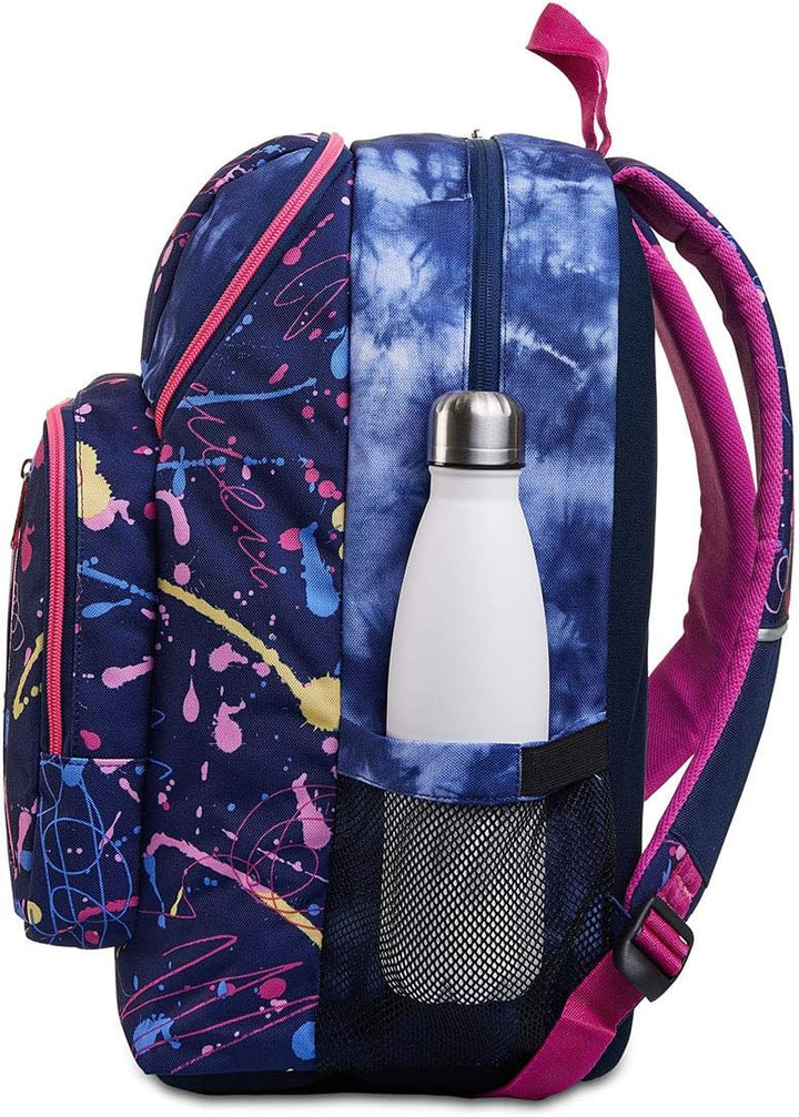 SEVEN Rucksack POINT OUT, Backpack für Schule, Uni & Freizeit, Geräumige Schultasche für Teenager, M