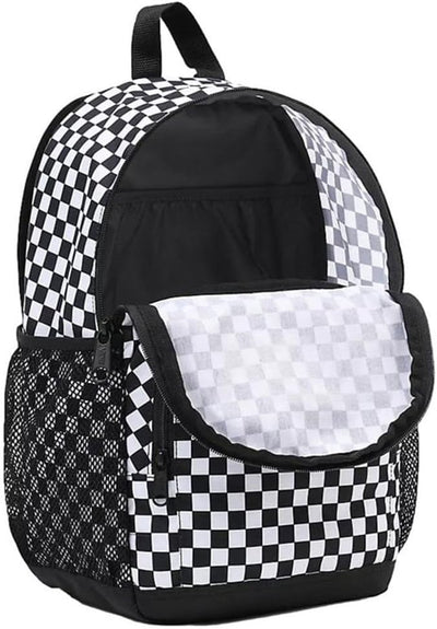 Vans Unisex Kinder Alumni Rucksack Rucksack (1er Pack) Einheitsgrösse Schachbrett Schwarz-weiss, Ein