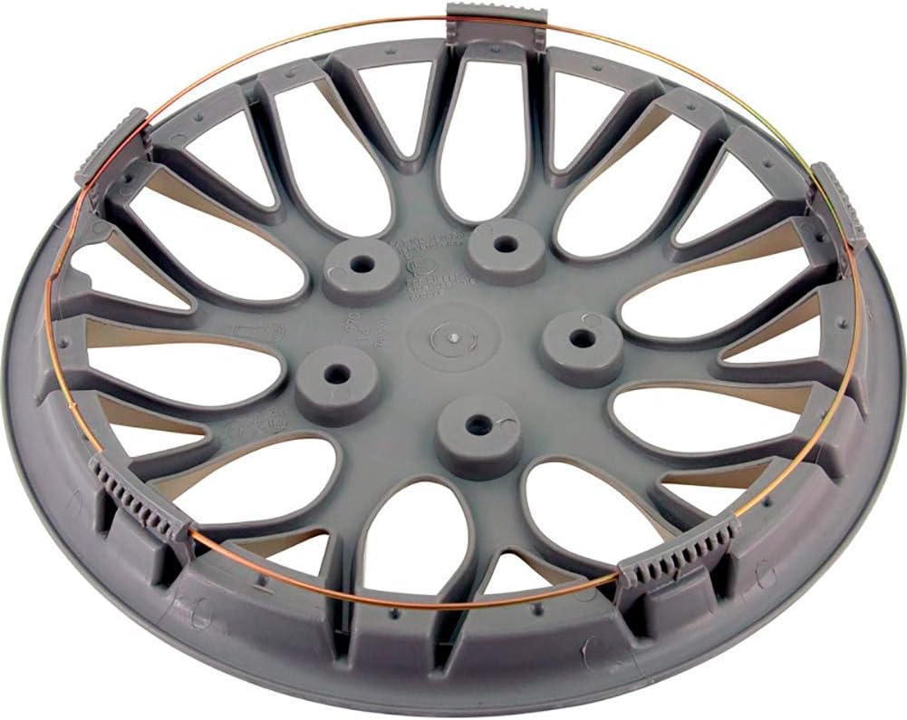 AUTO-STYLE Satz Radzierblenden Missouri 14-Zoll Gold/Silber unrandet 14-inch Gold/Silber Umrandet, 1