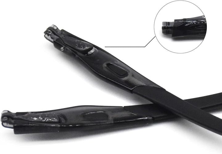 HKUCO Schwarz/Grün/Orange Gummiersatz Transparente Schwarz Rahmenbeine Für Oakley Crosslink Sweep/Sw