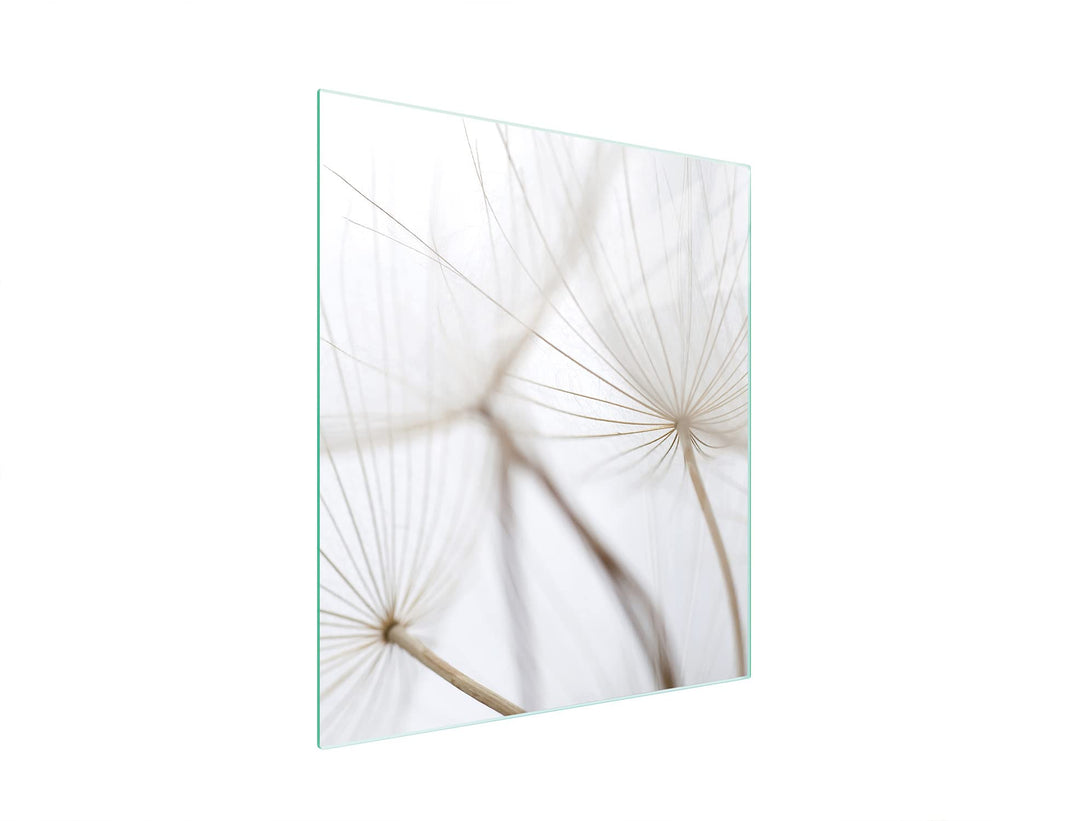 DarHaus Herdabdeckplatte einteilig 45x52 cm Ceranfeld Abdeckung Glas Spritzschutz Abdeckplatte Glasp
