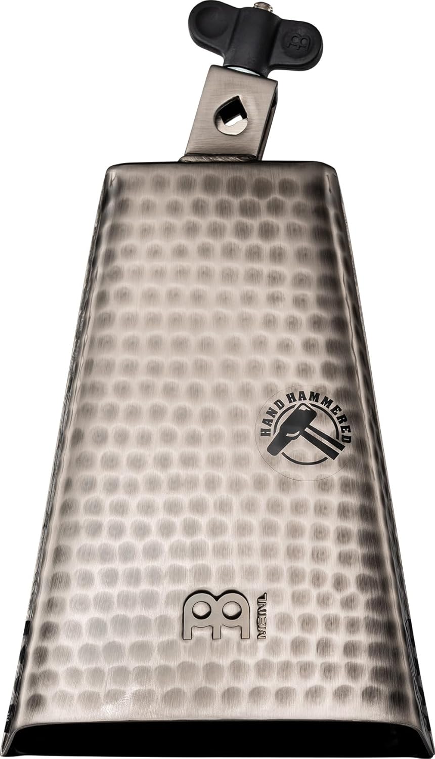 Meinl Percussion STB80BHH-S Cowbell, handgehämmert, 20,32 cm (8 Zoll) big mouth, steel