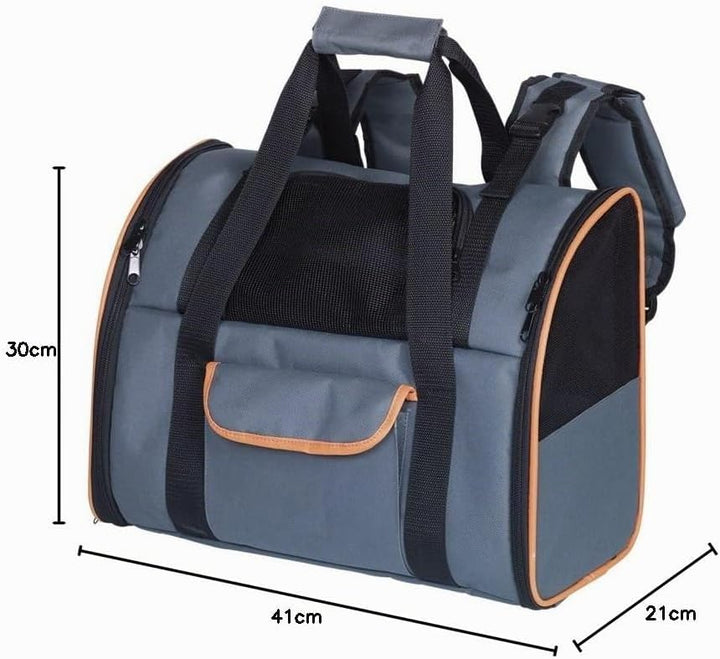 Nobby Rucksack "CONCORD" grau 41 x 21 x 30 cm