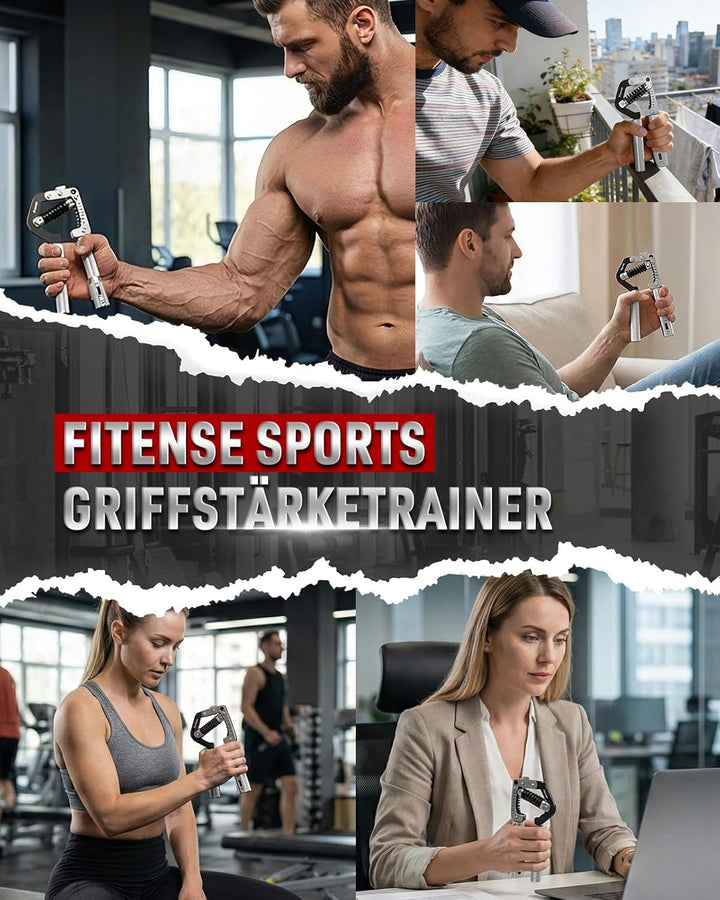 Handtrainer Fingertrainer, Grip Griffkrafttrainer(50-225LB), Griffkraft Trainer Trainer für Handgele