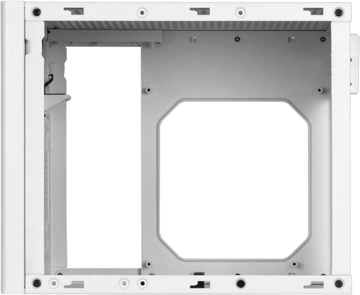 SilverStone Technology SUGO 16, weiss, Mini-ITX-Cube-Gehäuse ganz aus Stahl, SST-SG16W (weiss)