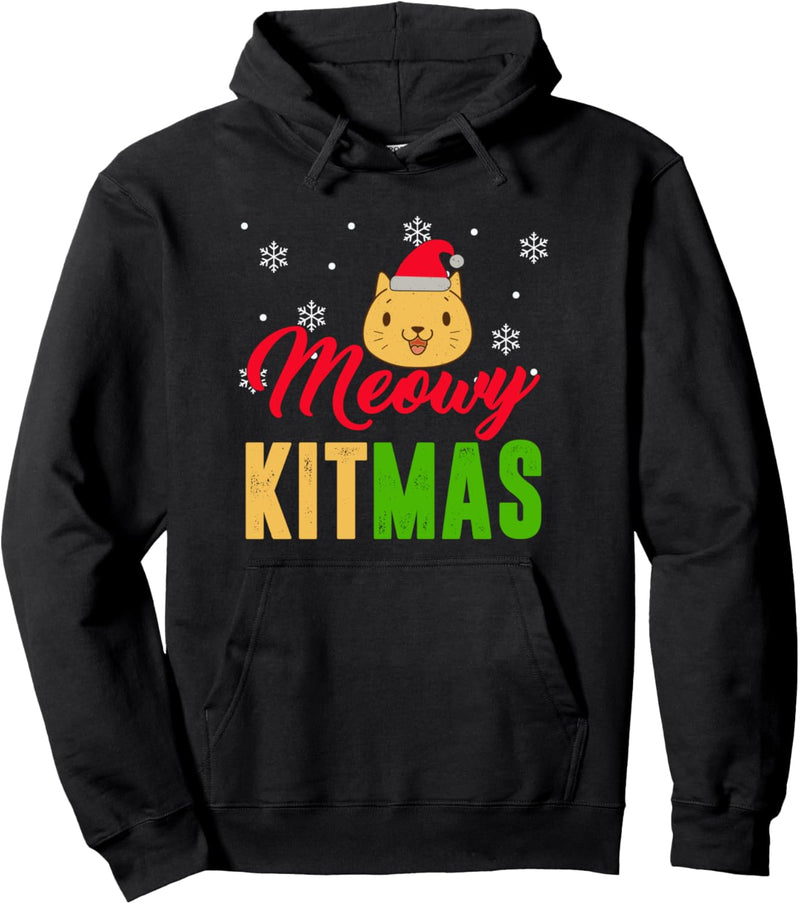 Meowy Kitmas Pullover Hoodie