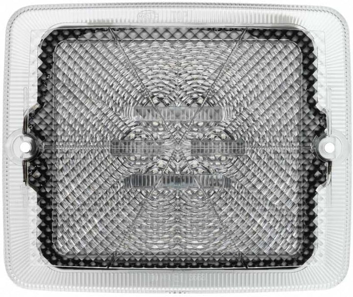 HELLA - LED-Rückfahrscheinwerfer - 24V - Anbau - für waagerechte Befestigung - Kabel: 100mm - Stecke