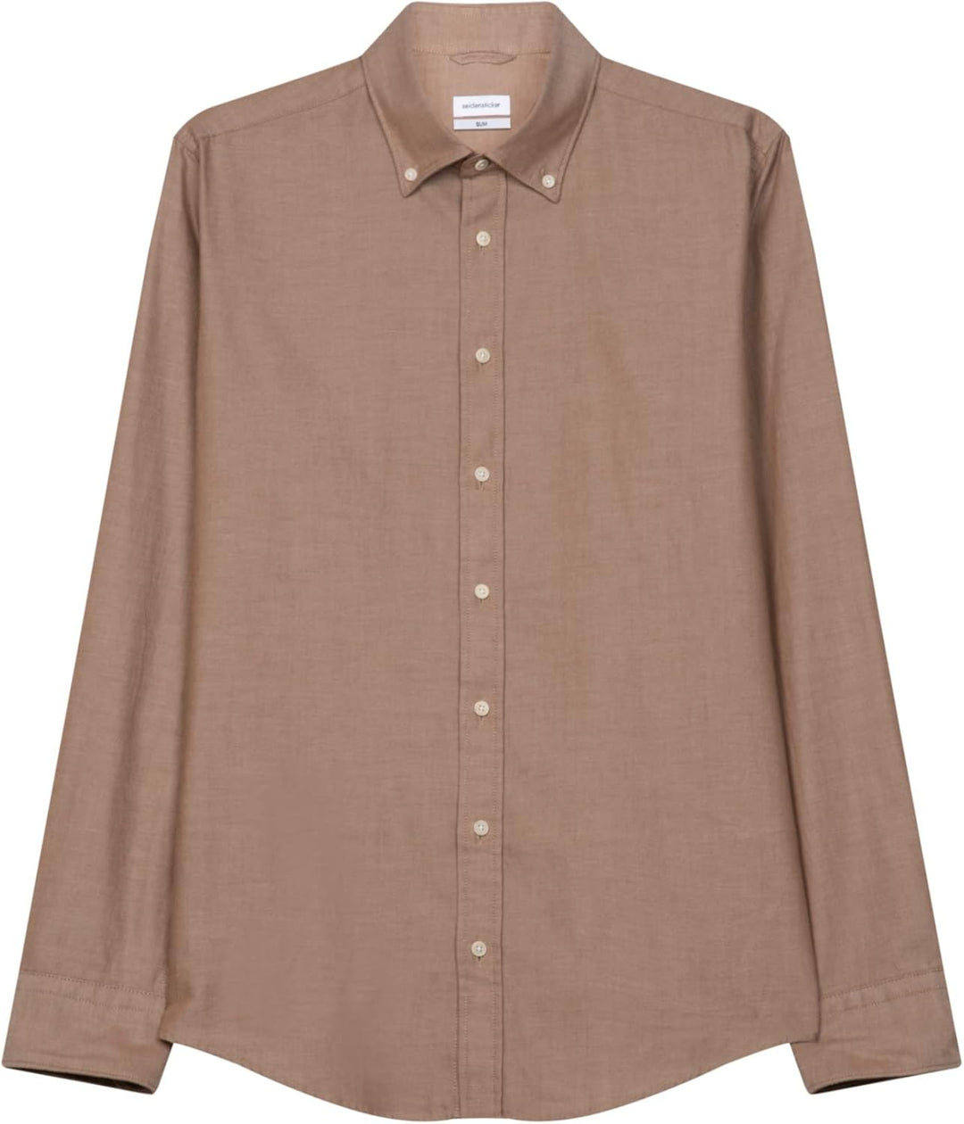 Seidensticker Herren Business Hemd - Bügelfreies, schmales Hemd - Slim Fit - Langarm - Button-Down-K