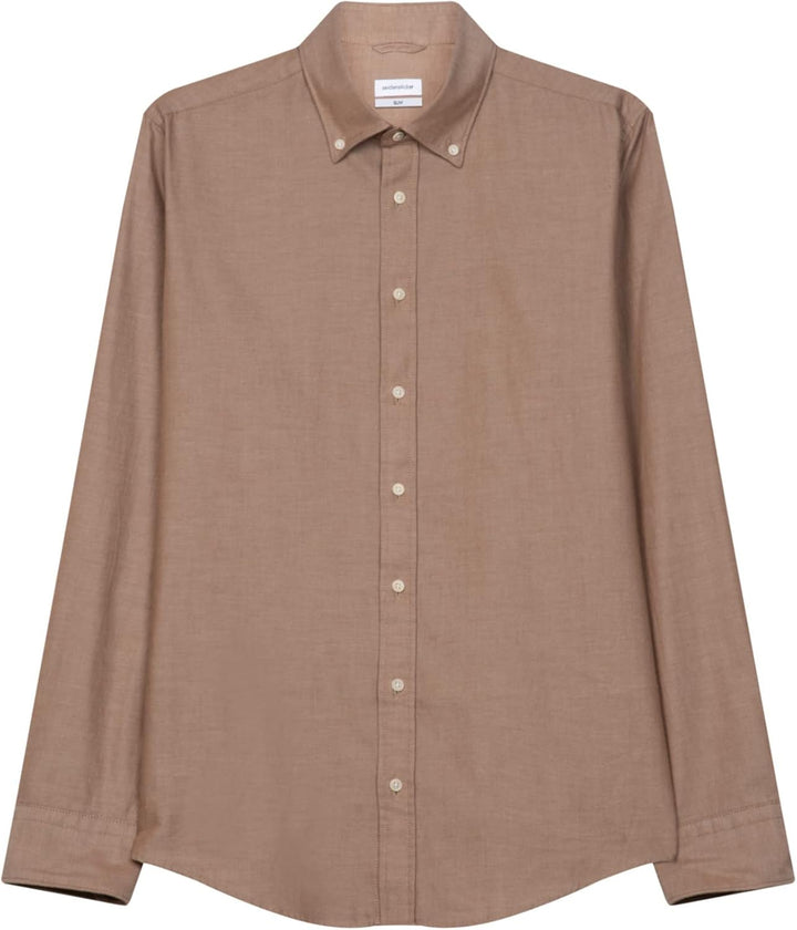 Seidensticker Herren Business Hemd - Bügelfreies, schmales Hemd - Slim Fit - Langarm - Button-Down-K