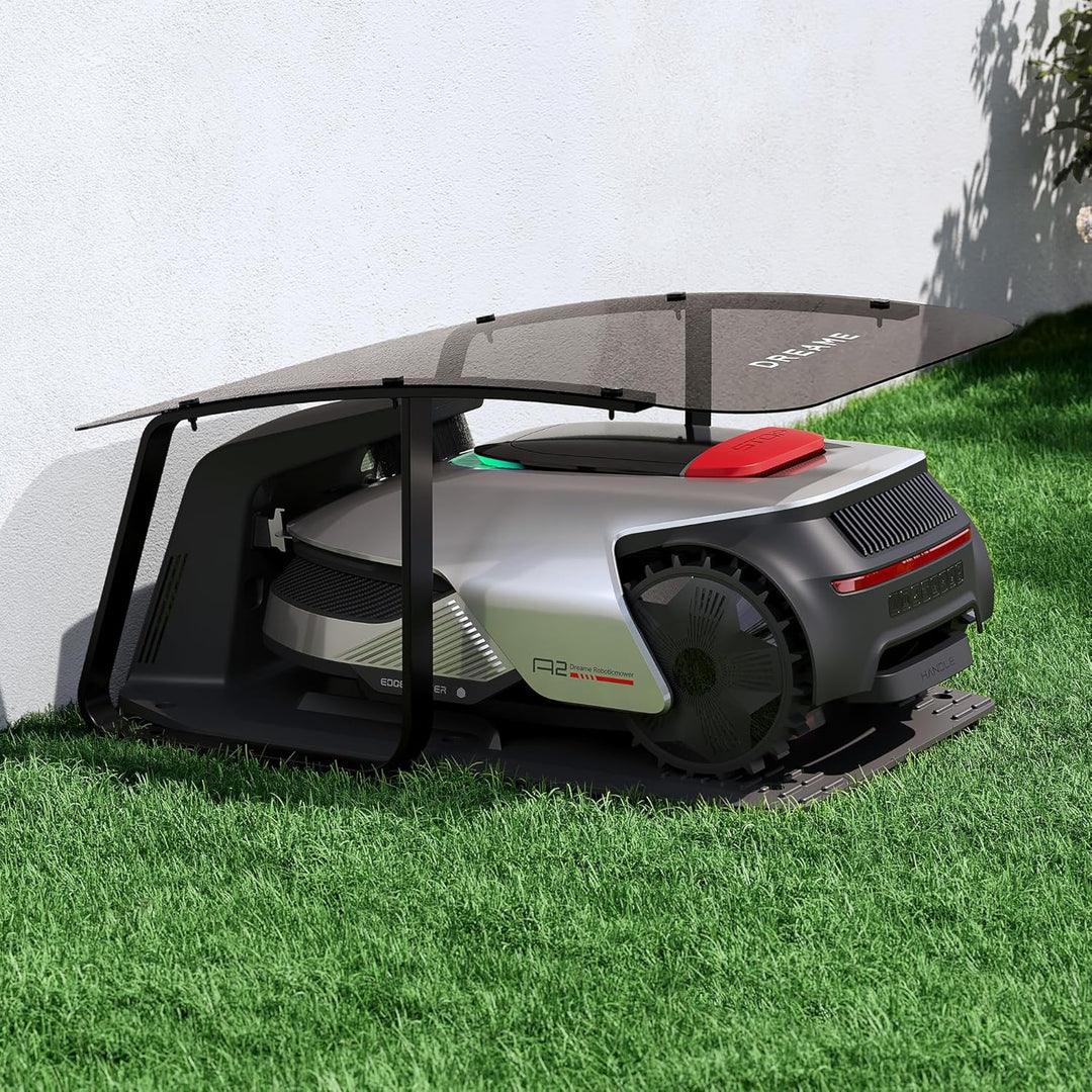 DREAME Roboter Mäher Garage, Schutz vor schlechtem Wetter und Sonneneinstrahlung, wasserdicht, einfa