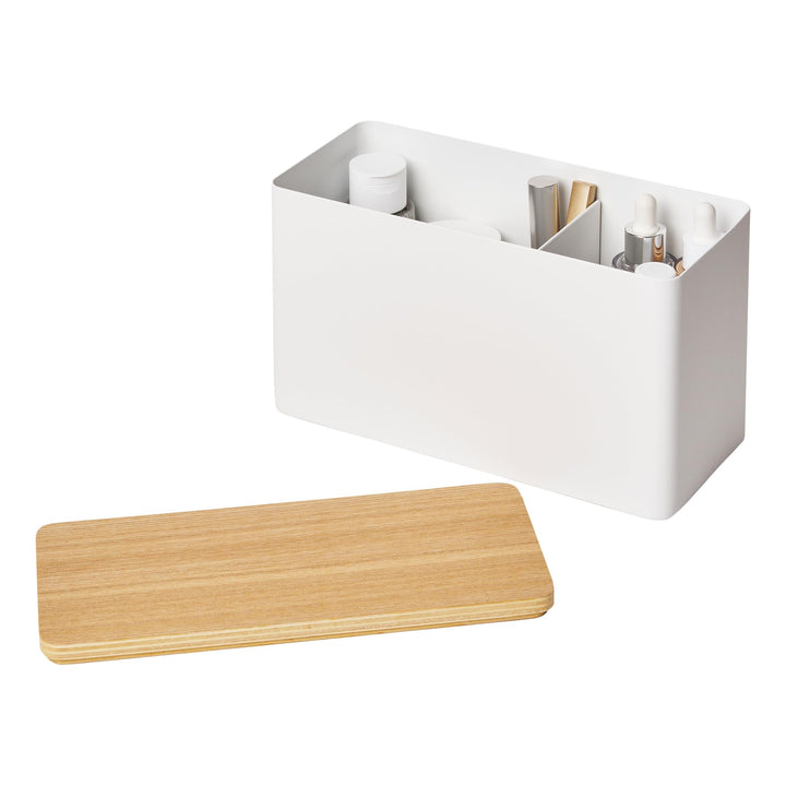 Sanitary storage box - Rin - natural Weiss, Weiss