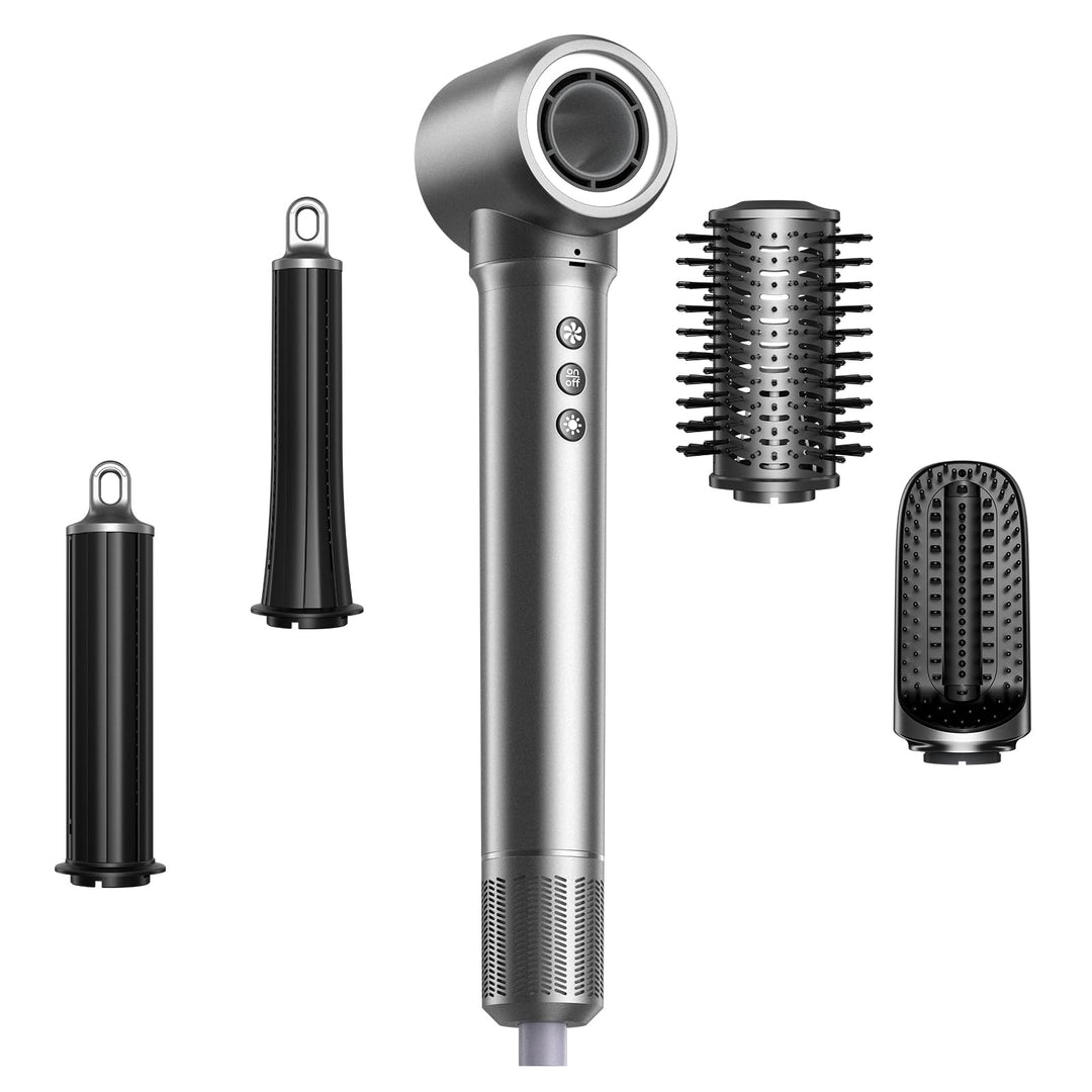 MANKIW 5 in 1 Airstyler Set,Heissluftstyler &amp; Warmluftbürste mit 110.000 U/Min Hochgeschwindigkeitsm