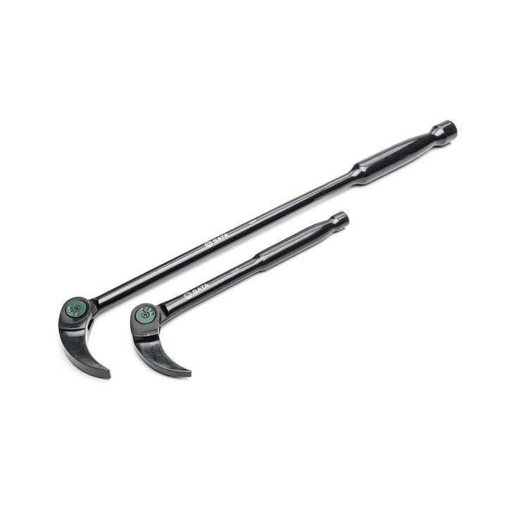 SATA ST92569 Hebeleisen, Stemmhebel, Brecheisen, Brechstangen Set mit flexiblem Gelenkkop 2 Tlg. 20,