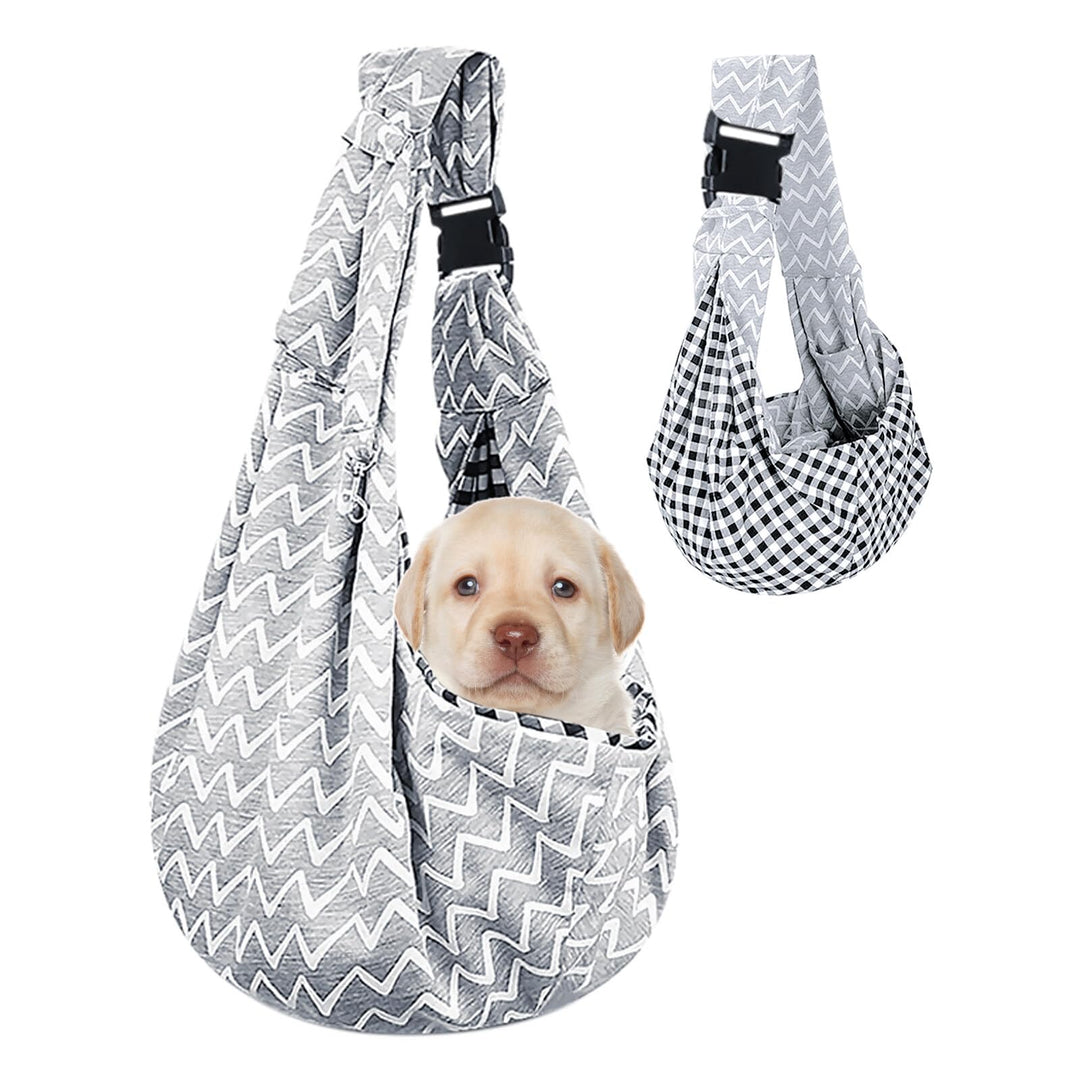 Lvjkes Tragetasche Hund, Faltbar Hunde Tragetasche, Einstellbar Hohe Kapazität Hundetragetasche, One
