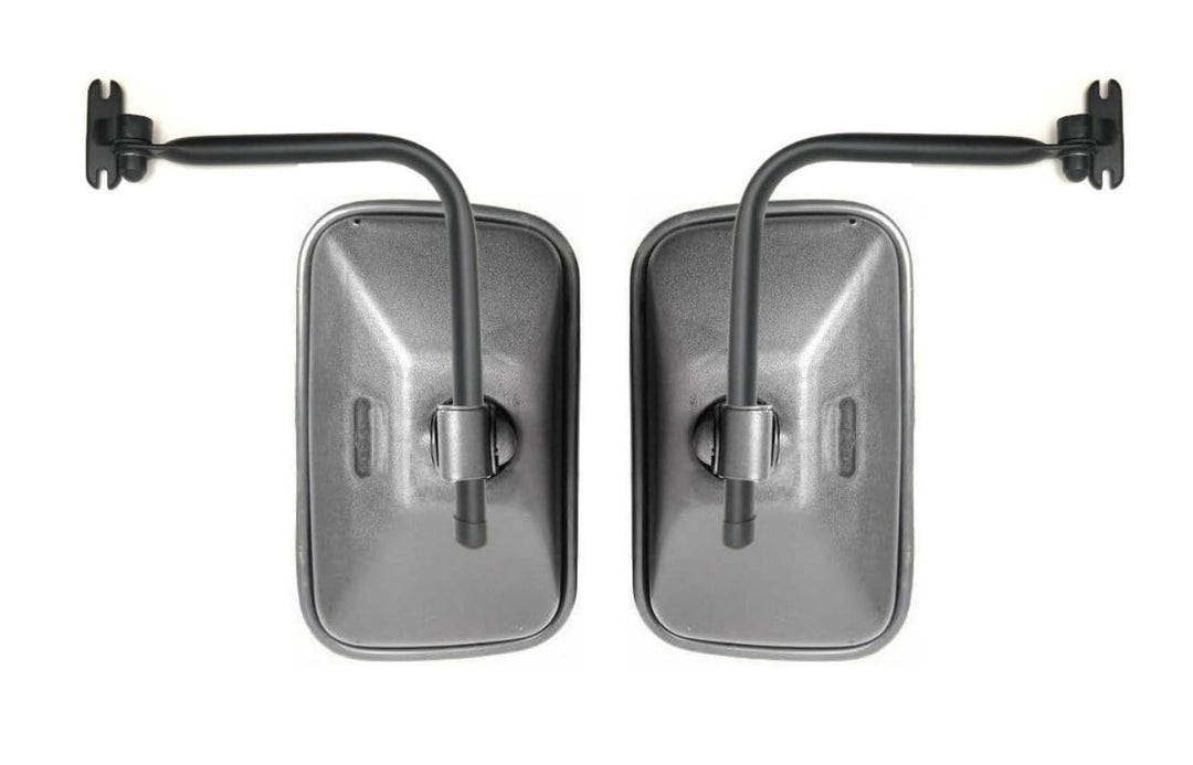 MelTruck® 2x Aussenspiegel Seitenspiegel 250 x165 mm ø18 LKW Traktor Bagger Spiegelhalter