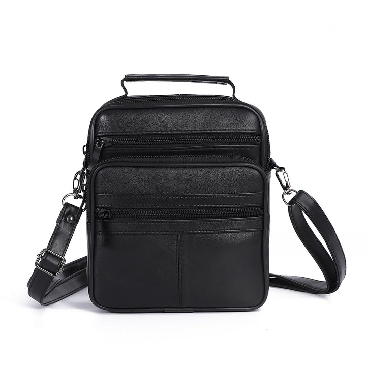Echt Leder Herren Arbeitstasche Umhängetasche Herrentasche Schultertasche Messenger Flugbegleiter in
