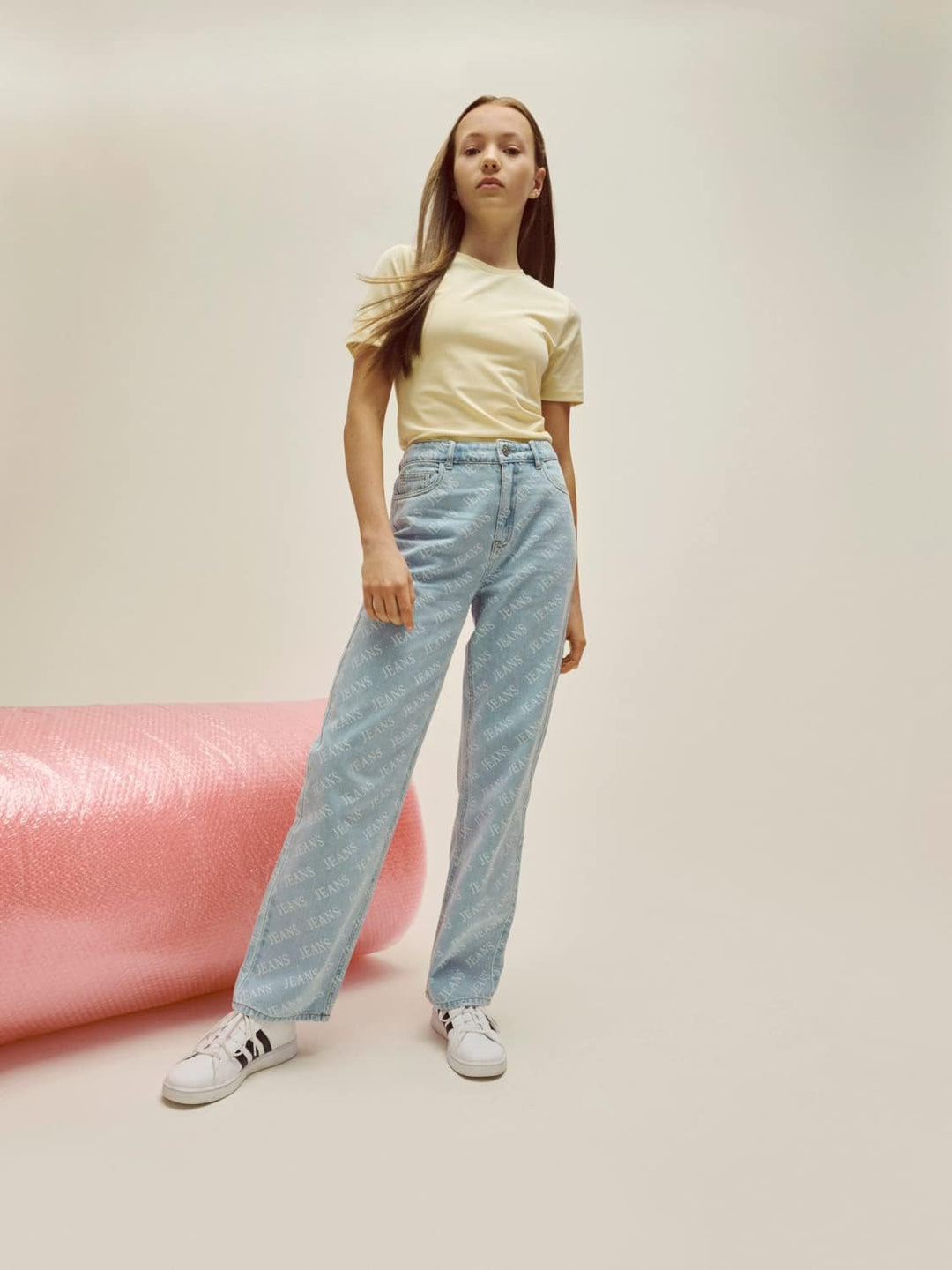 NAME IT Mädchen Nlftexizza DNM Hw Straight Pant Hose 140 Light Blue Denim, 140 Light Blue Denim