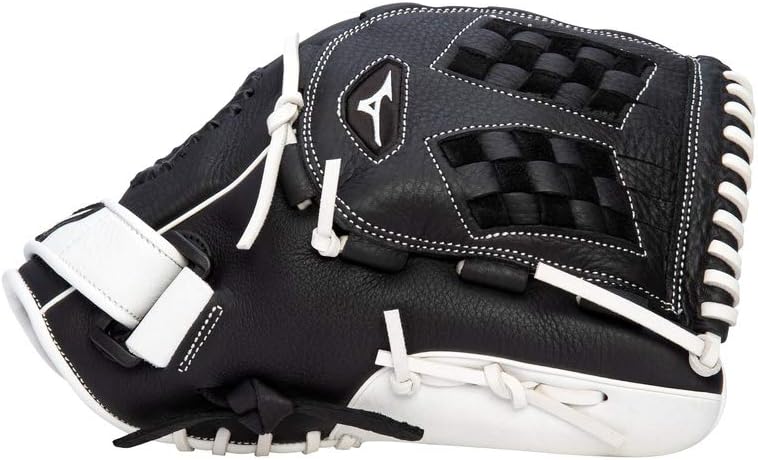 Mizuno Franchise Fastpitch Softballhandschuh Serie Linke Hand Wurf 30,5 cm Schwarz, Linke Hand Wurf