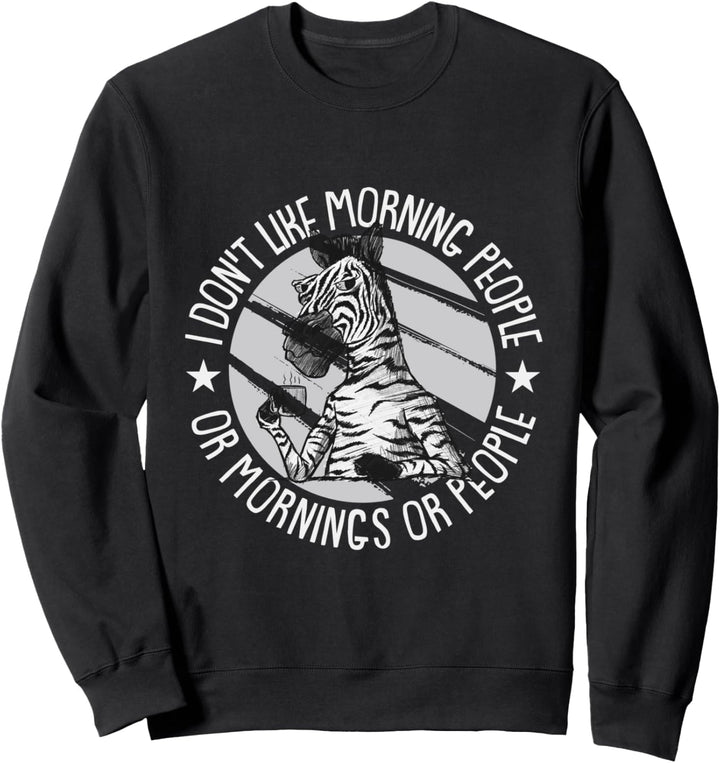 Zebra Tier Afrika Safari Wildnis - Zebra Sweatshirt