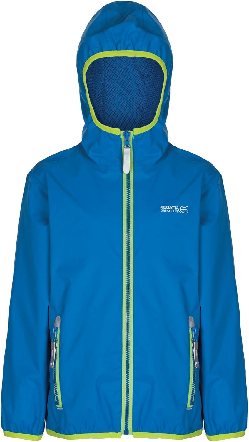 Regatta Jungen Lever Ii wasserdichte Jacke 14 Jahre Moonlight Denim, 14 Jahre Moonlight Denim