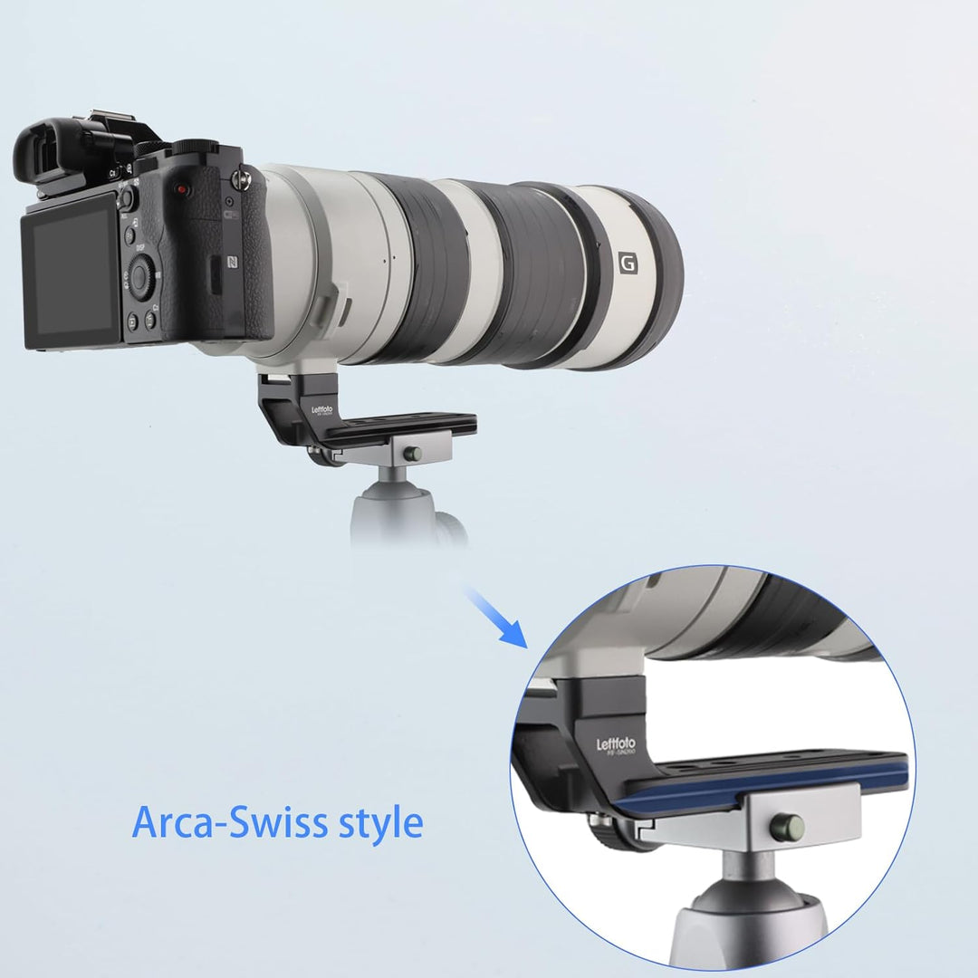 Leftfoto Ersatz Objektiv Fuss Stativ Mount Ring Base für Sony FE 200-600mm f/5.6-6.3G OSS Lens - Arc