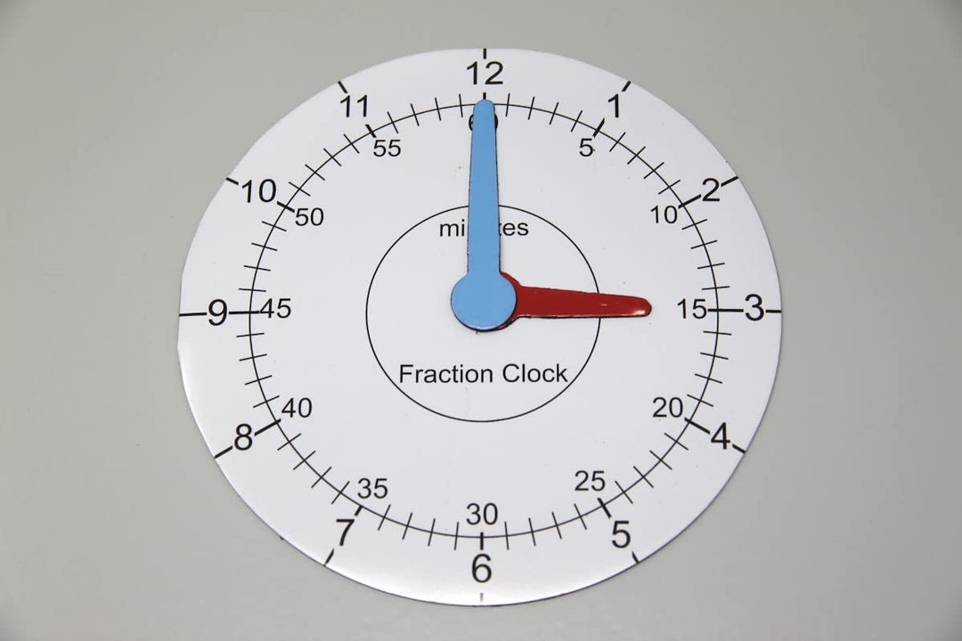 WISSNER 120140 aktiv lernen - Fraction Clock ZeitangabenundBruchteile