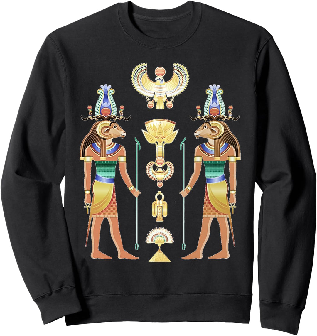 Ancient Egyptian god Khnum - Kemet Egypt Sweatshirt