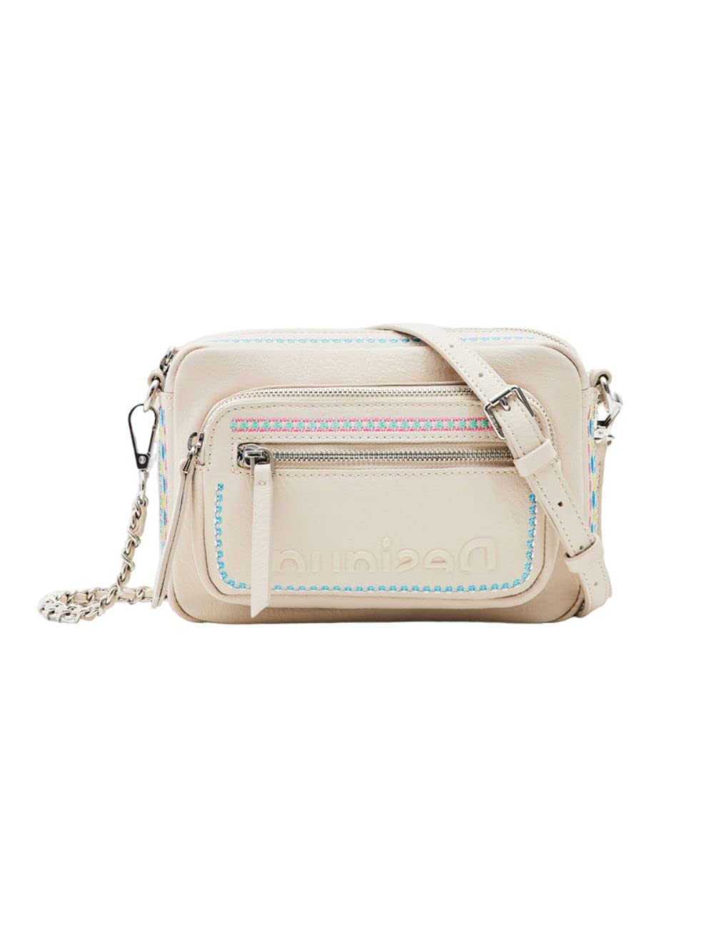 Desigual Damen Bag_Raven_Cambridge Mini 1001 RAW Weiss, Weiss