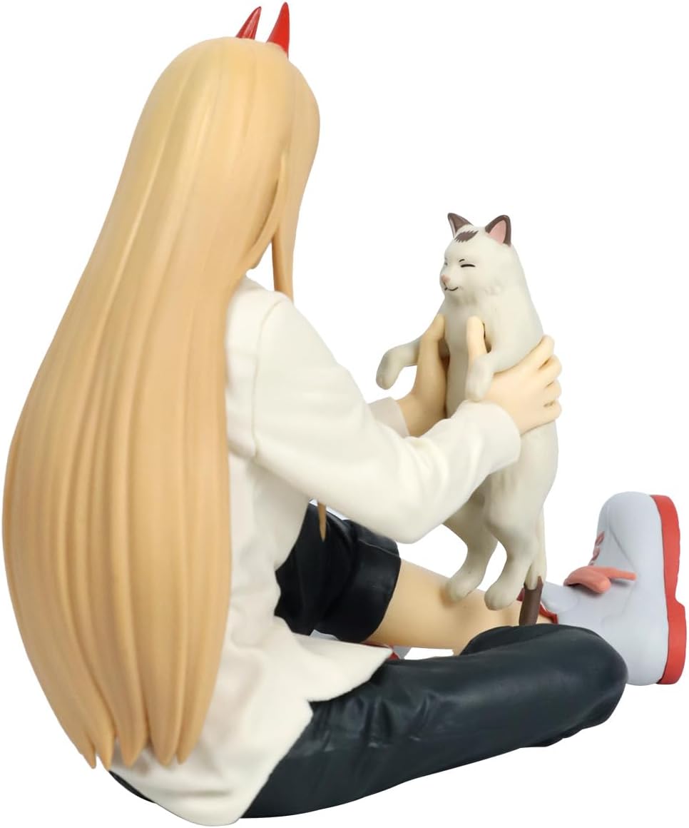 Banpresto Kettensägenmann – Power & Nyako – Figur Break Time 9 cm