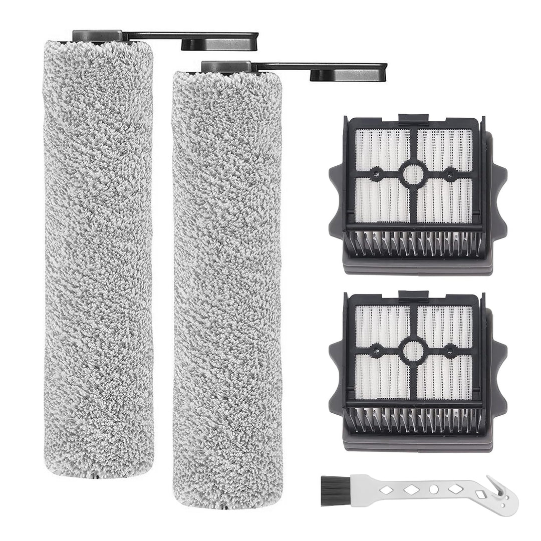 Fixbetter Ersatzbürstenrolle und HEPA-Filter passend für Tineco Floor One S5 Combo Akku-Nass- und Tr