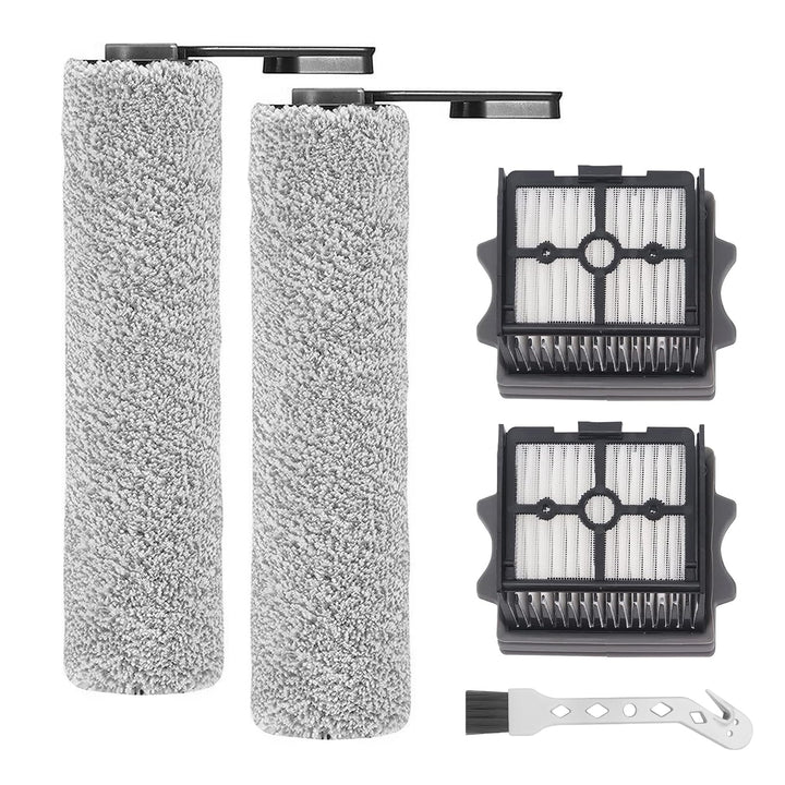 Fixbetter Ersatzbürstenrolle und HEPA-Filter passend für Tineco Floor One S5 Combo Akku-Nass- und Tr