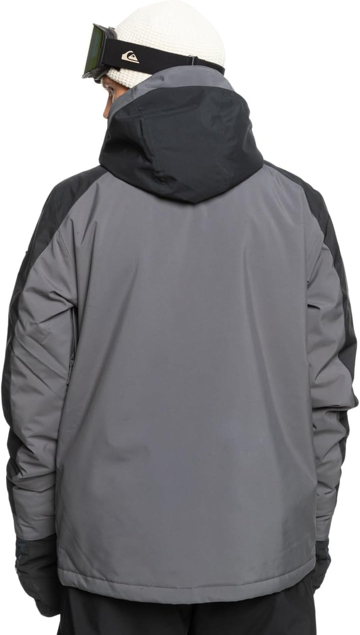 Quiksilver Herren Mission Block Jk Jacket (1er Pack) M Dark Shadow, M Dark Shadow